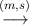 (m-,→s)